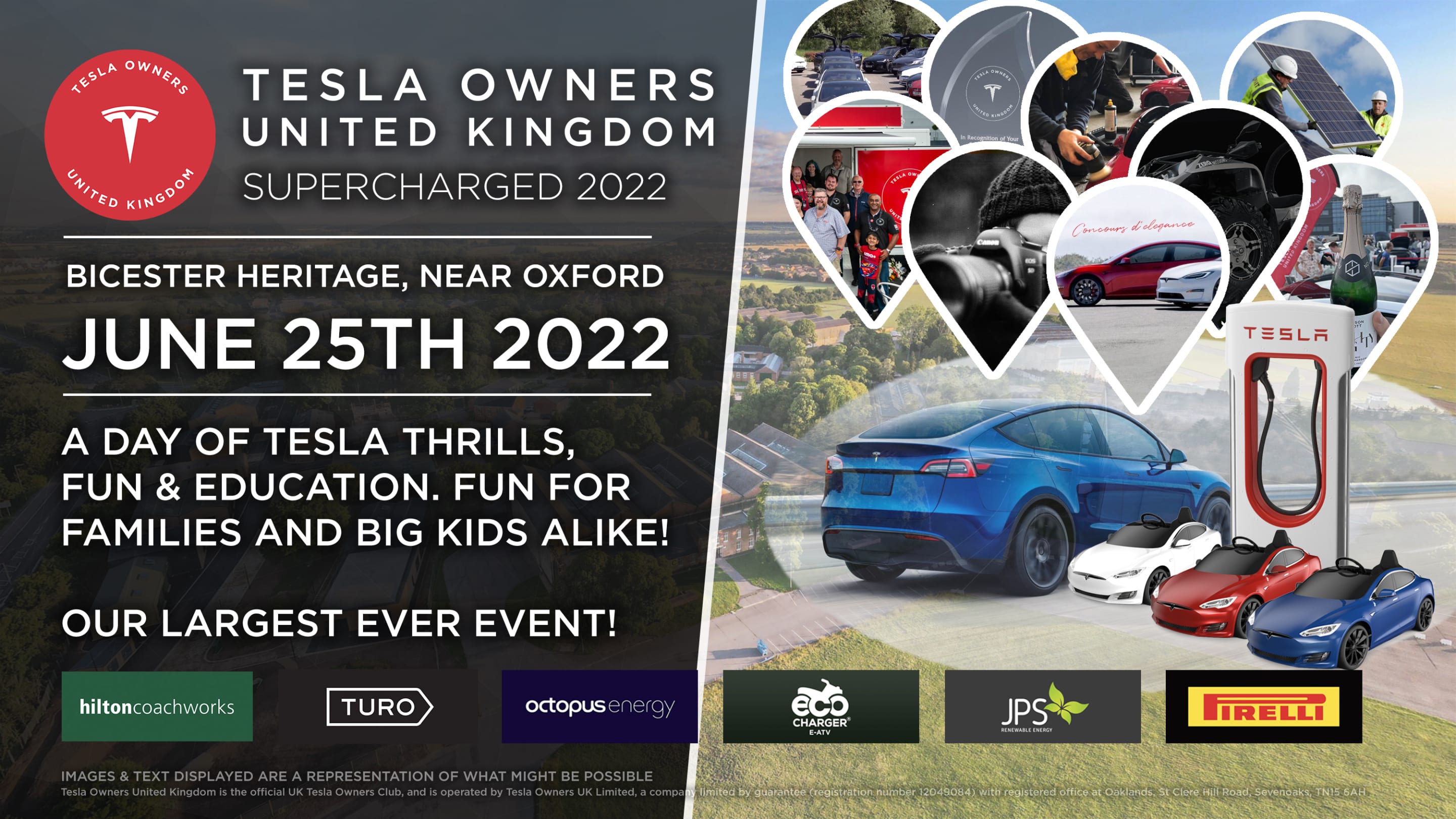 EVENT Tesla Owners UK Supercharged 2022! Secure your tickets now