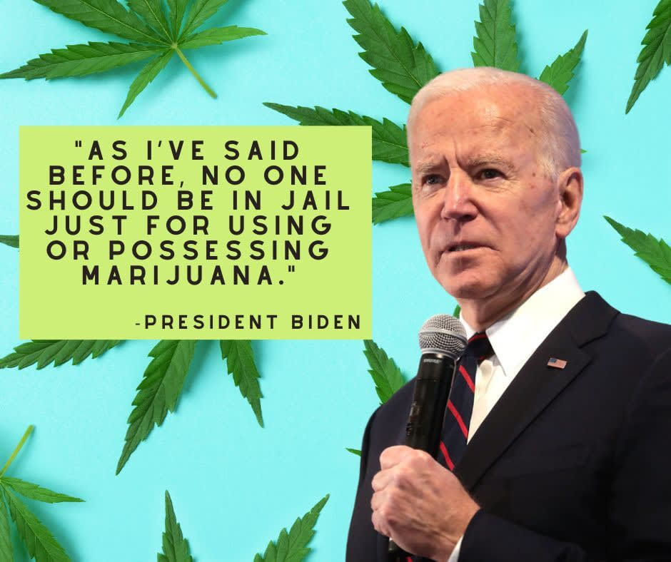 Biden Pardons All Federal Offenses of Simple Marijuana Possession - Impact Your World Today - Causes