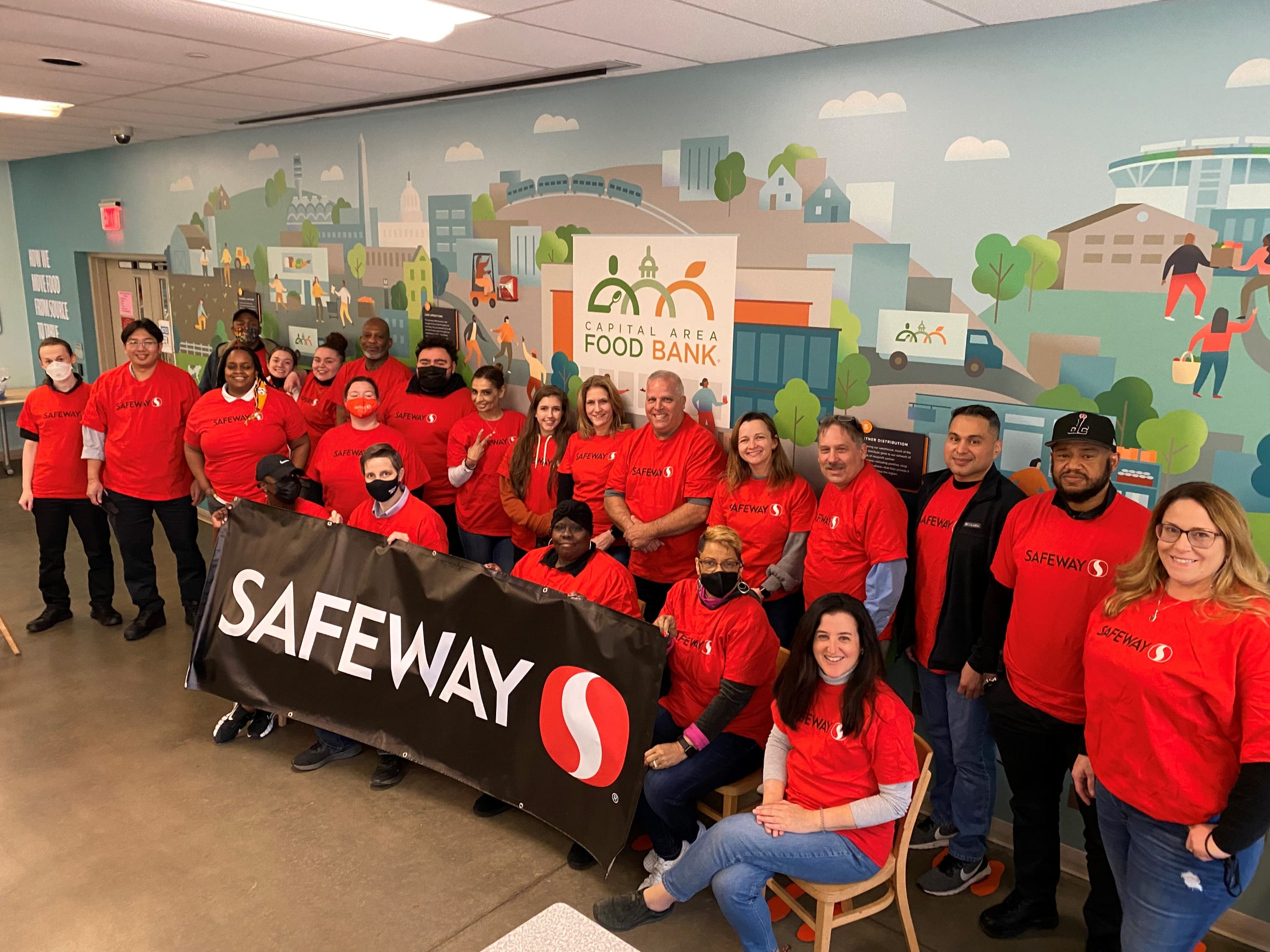 Safeway Volunteer group