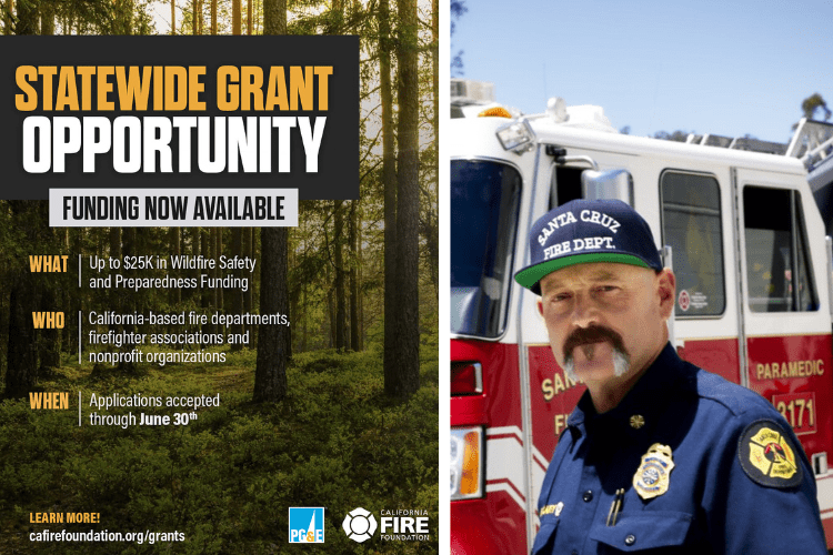 PG E and California Fire Foundation Seeking Applications for