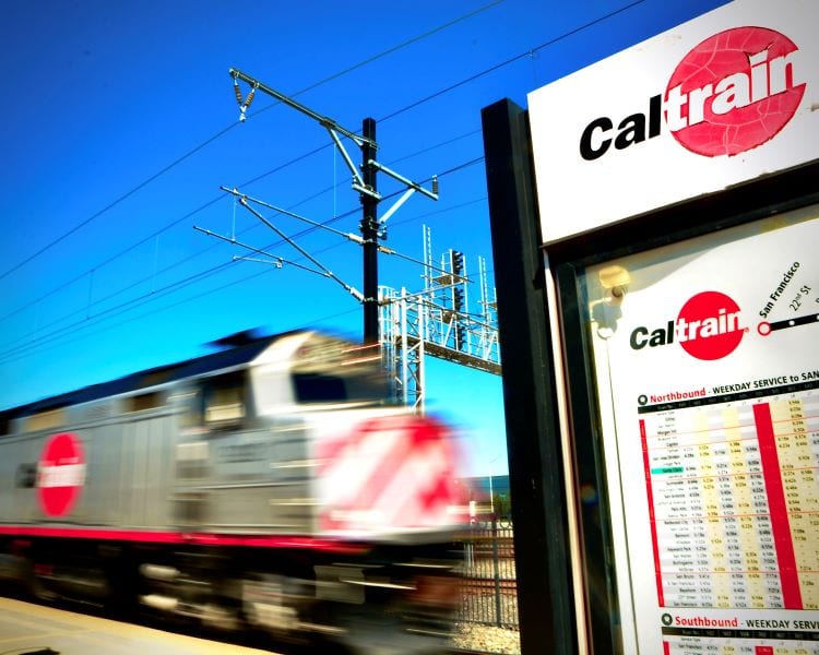 PG E Powers Caltrain s Electrification for Safer Cleaner Bay Area