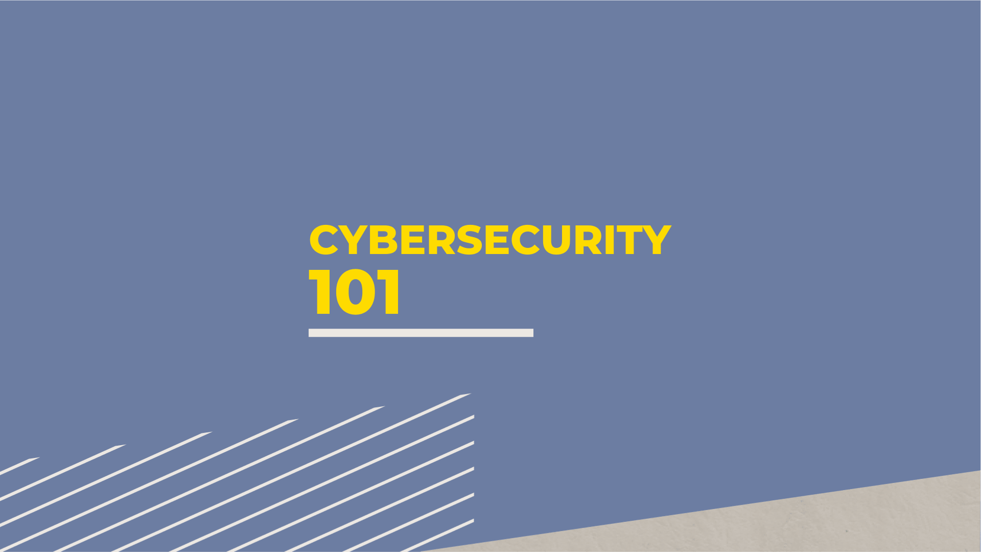 Learn: Cybersecurity 101