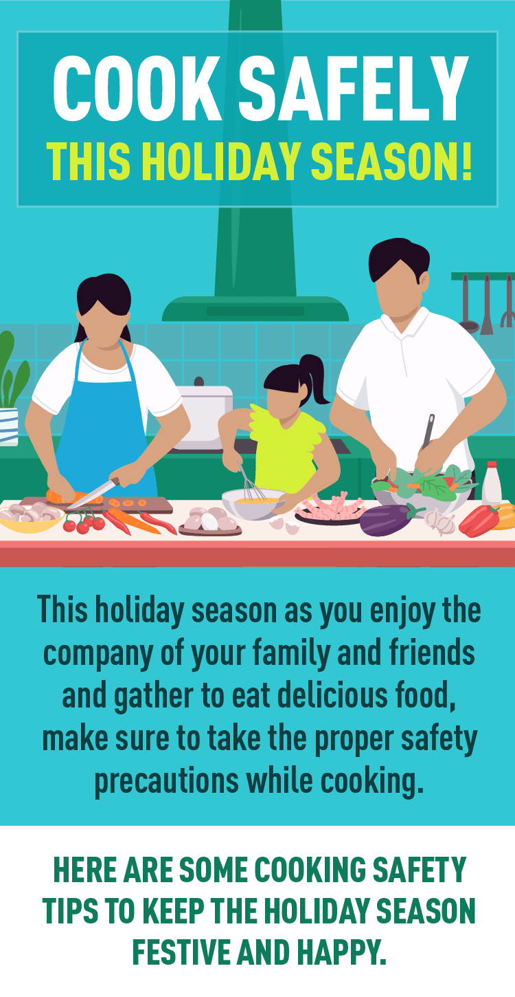Graphic: Family cooking meal