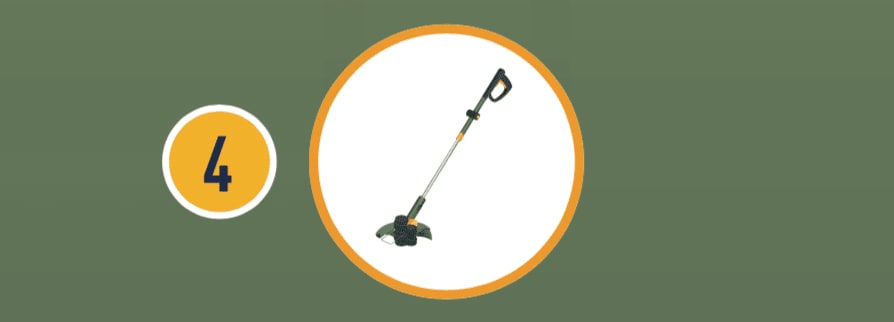 Illustration of grass trimmer