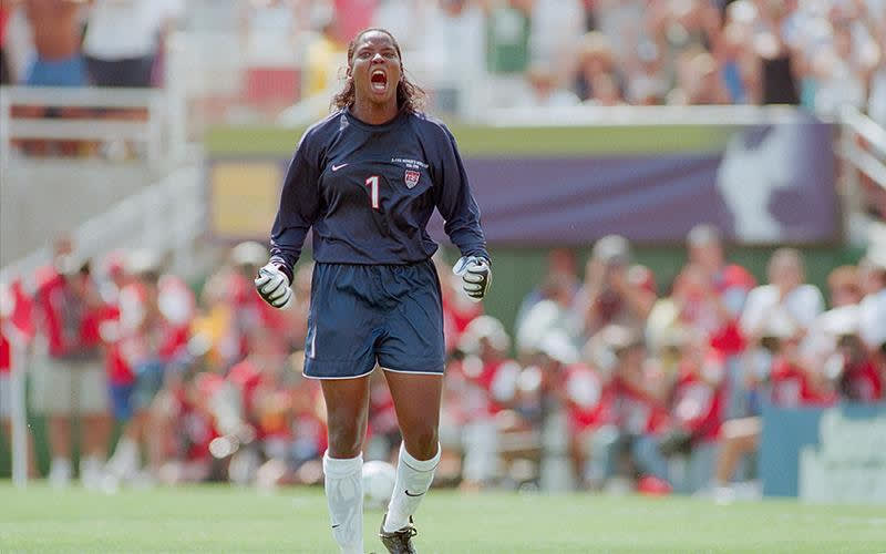 Briana Scurry Saves