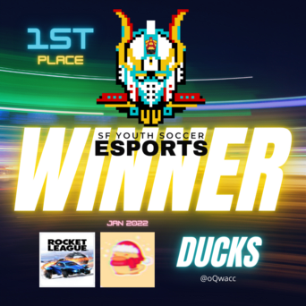 Winner of Rocket League: Duck 