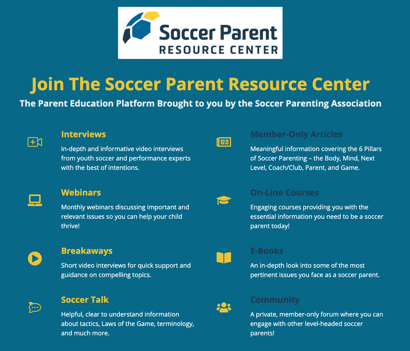 Soccer Parenting Resource Center - The SF Youth Soccer Community