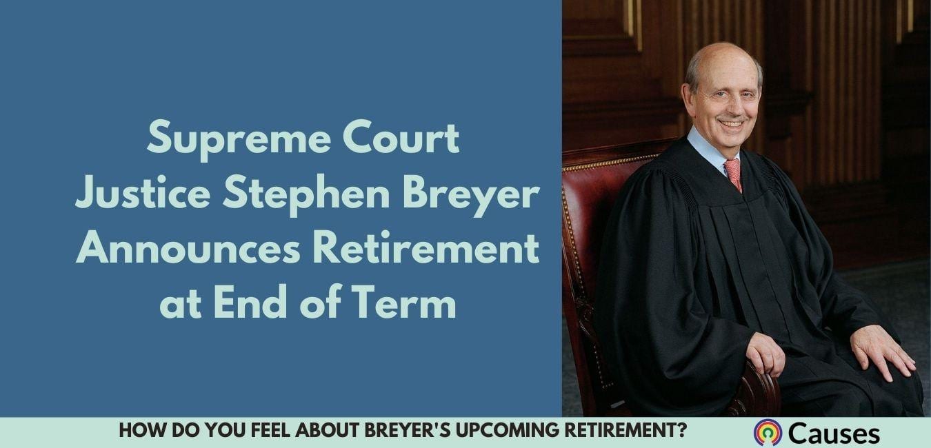 Supreme Court Justice Stephen Breyer announces retirement Starbucks
